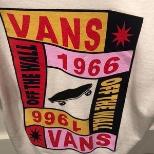White Vans Shirt